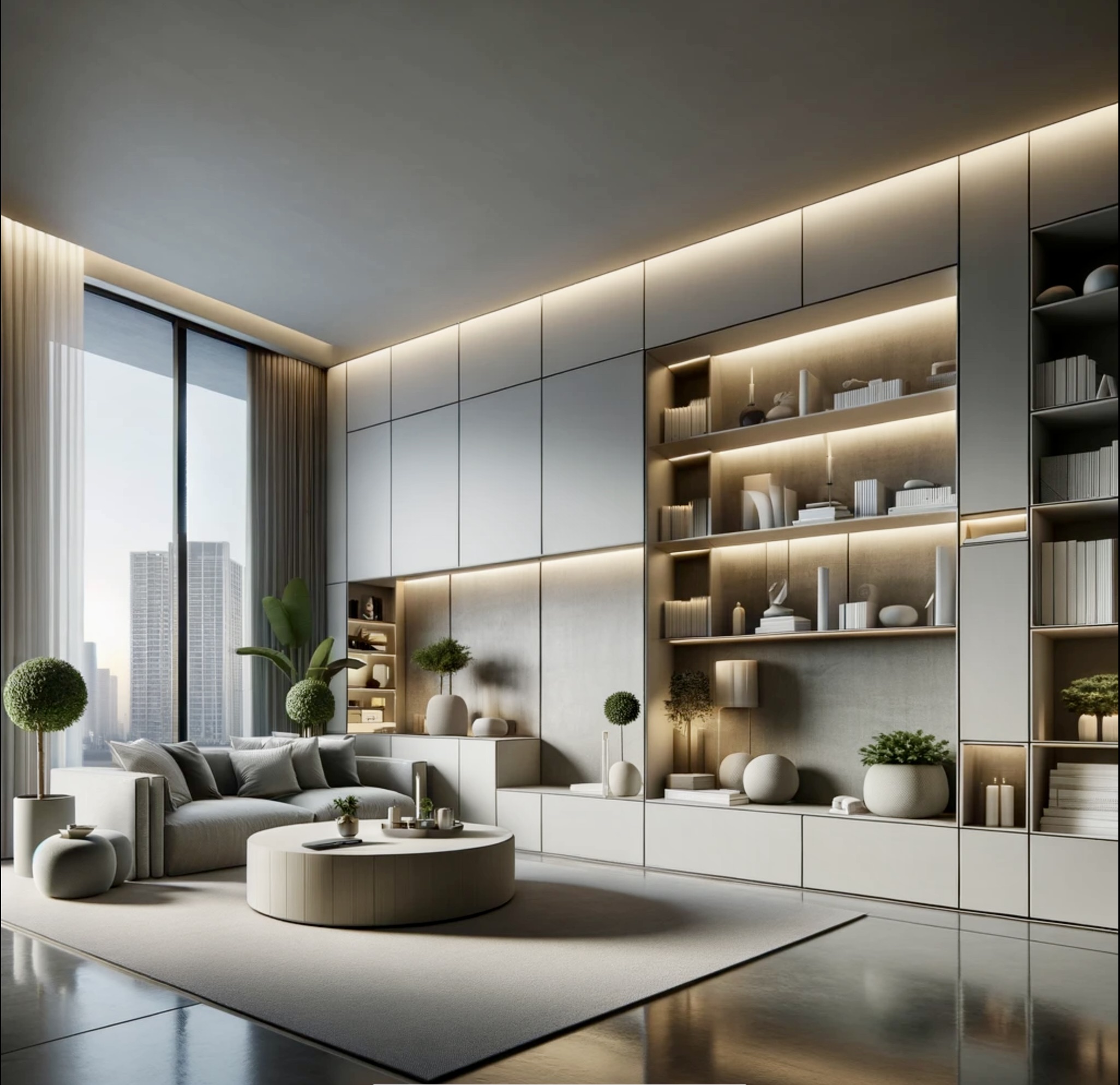 Modern luxury style (3D Perspective)