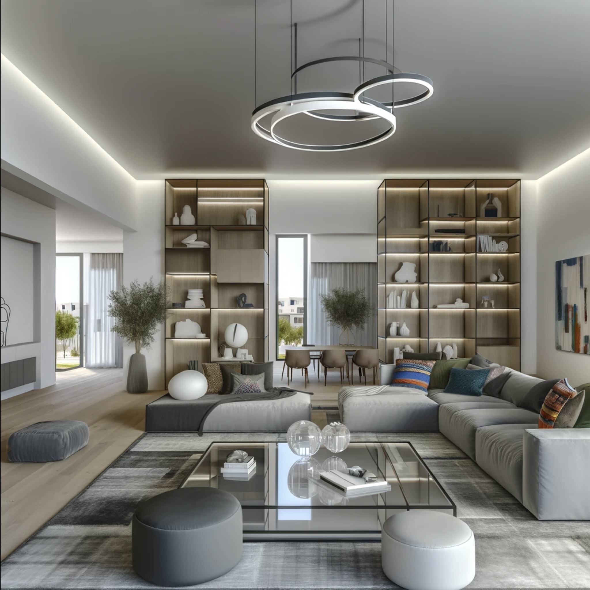 Contemporary style (3D Perspective)
