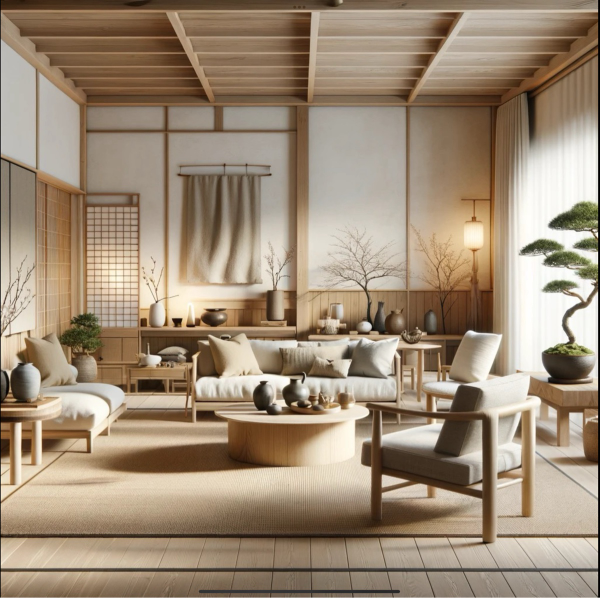 Japandi (3D Perspective)